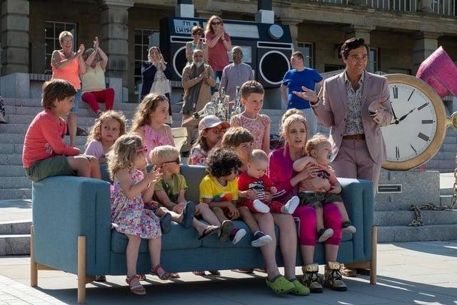 The Piece Hall cemented itself alongside other Calderdale locations as a TV location hotspot. Channel 4 drama Ackley Bridge used The Piece Hall in one of its episodes during series two back in 2018. Pic: Channel 4