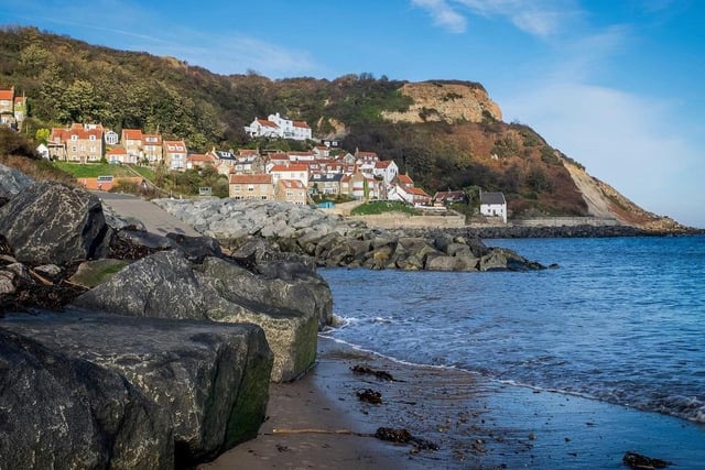 Runswick Bay, near Whitby, is sheltered, safe and sandy. It's also a global pilgrimage site for fossil hunters - and The Times have just named it the best beach in Britain