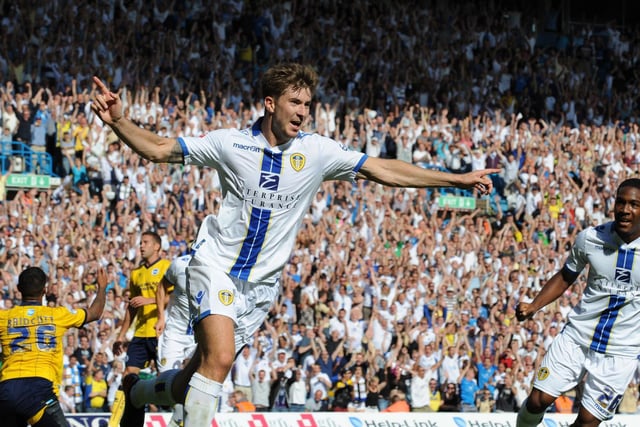 Introduced himself in the perfect manner, latching on to Matt Smiths knock down and sending the ball into the back of the net on the opening day of the 2013/14 season against Brighton at Elland Road.