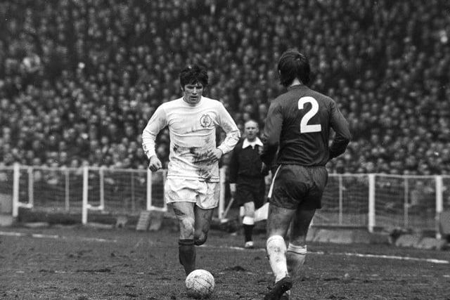 Gray was just shy of his 18th birthday when he opened the scoring after 32 minutes against Sheffield Wednesday at Elland Road on New Year's Day in 1966.