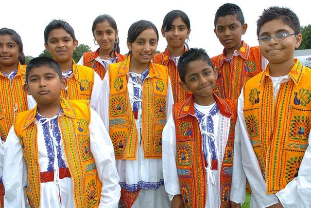 Members of the Gujurati Hindu society at Preston Mela 2007