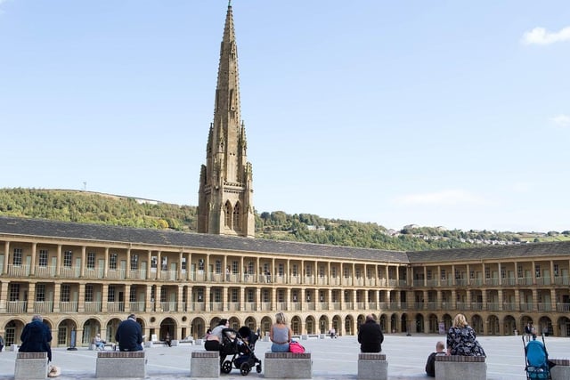The Piece Hall in Halifax is an 18th-century colossus that's been lovingly restored and is now home to bars, shops and restaurants
