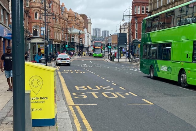 A total of 12 60 bus lane fines were issued on Vicar Lane in June 2020