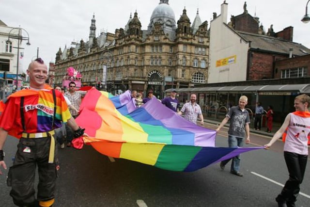 The celebration first took place in August 2006 and was then called Leeds Gay Pride.