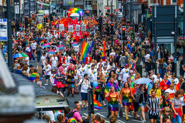 Leeds Pride 2019. We hope to show you more photographs next year at Leeds Pride 2021.