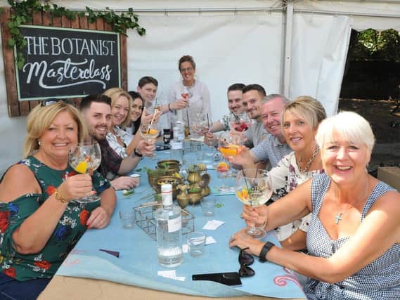 Attendees at the Plungington Gin Festival