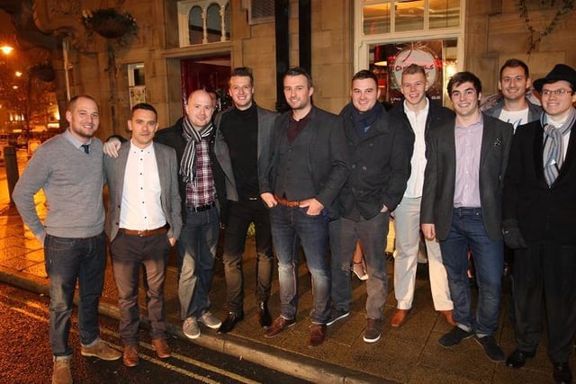 A night out in Halifax town centre back in 2013.