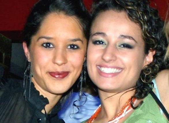 Holly and Nikki in 2005.