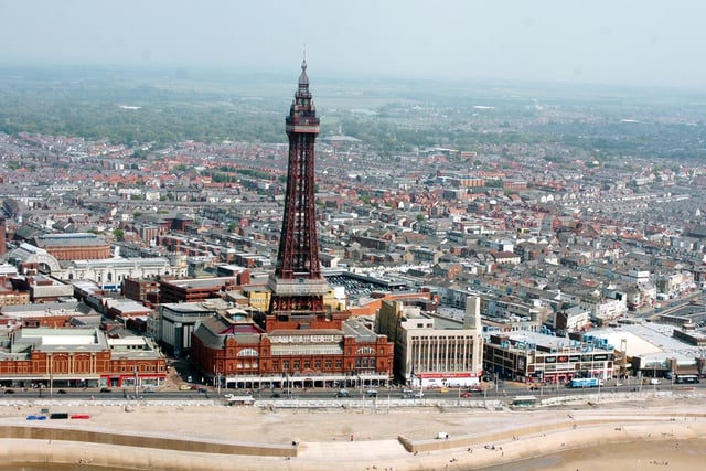 One of Lancashire's oldest attractions, Blackpool Tower is home to Madame Tussaud's, The Tower Eye and the newly opened Dino Mini Golf.