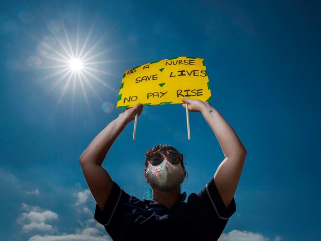 Mandy added: "A lot of my colleagues on the frontline have had first-hand experience of the pandemic. We're all angry and frustrated at the Government."