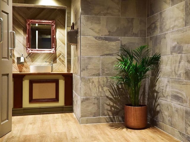The building underwent an extensive refurbishment.
