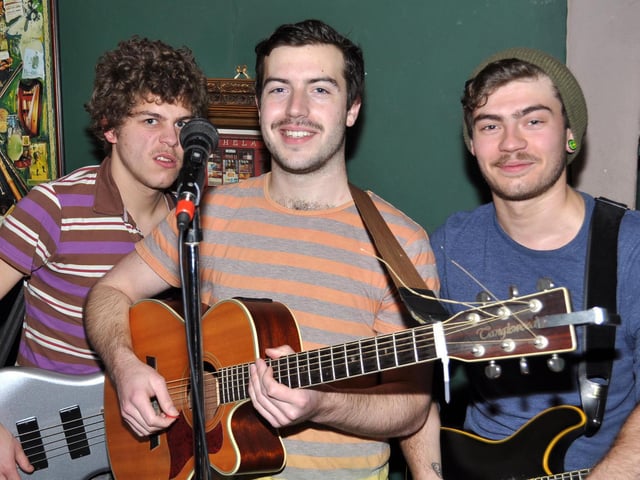 John, Paul and Tom on Open Mic at The Merchant