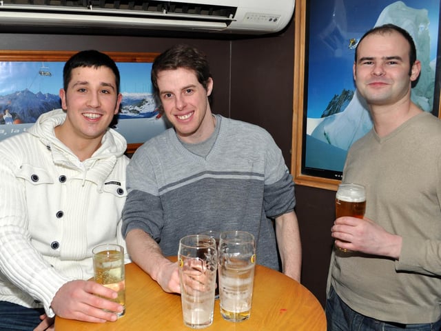 Bobby, Dirk and Mark in Klosters