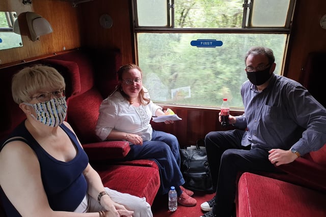 Travelling in your own compartment is one way those concerned about coronavirus can feel more secure.