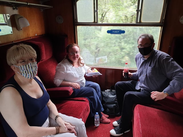 Travelling in your own compartment is one way those concerned about coronavirus can feel more secure.