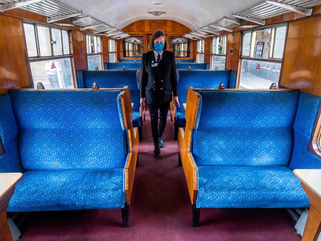 Ticket inspector Jane Thomas