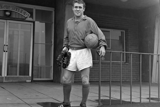 Bobby Collins leaves Leeds United in February 1967. He signed for Bury having made 149 league appearances for the Whites during his five year spell with the club.