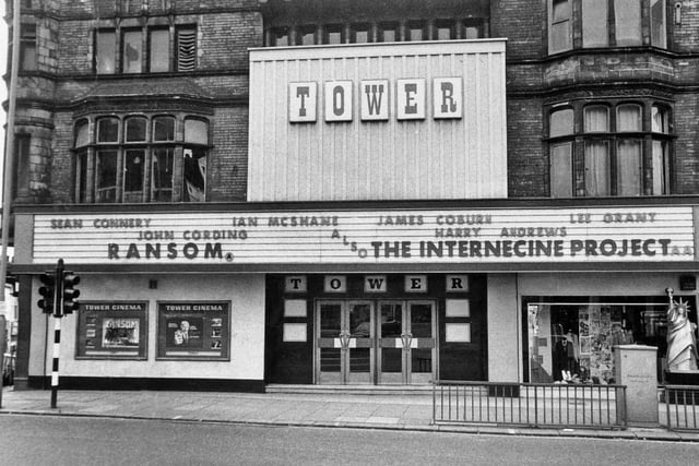 Also known as Tower Picture House, this cinema opened in 1920, with seating for 1,188 people. It was created by converting part of the Grand Arcade.