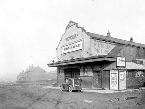 It was built on the site of Coach Hall Farm. Opening in 1912 it held 510 people. It was closed and demolished in 1937 to make way for York Road.