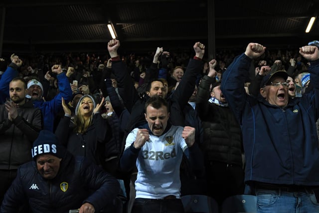 A comeback to remember for the faithful under the Elland Road floodlights. There were scenes as the Whites scored three times in 15 second-half minutes.