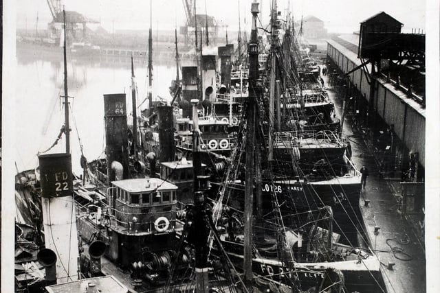 Asasia Bainbridge said her favourite part of being a Fleetwood resident was the history behind the town. Pictured are trawlers of the Fleetwood fishing fleet after arrival from the fishing grounds in Iceland, in 1934.