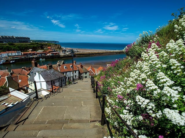 An essential trip on a visit to Whitby the top attraction according to TripAdvisor is the 199 steps heading up to Whitby Abbey.