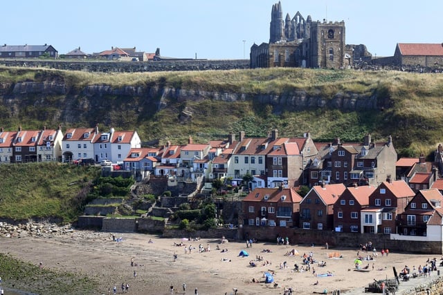 Stroll along the sandy shores of Whitby during a hot summers day. Be sure to adhere to social distancing guidelines when out and about.
