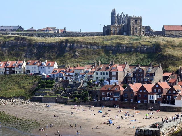 Stroll along the sandy shores of Whitby during a hot summers day. Be sure to adhere to social distancing guidelines when out and about.