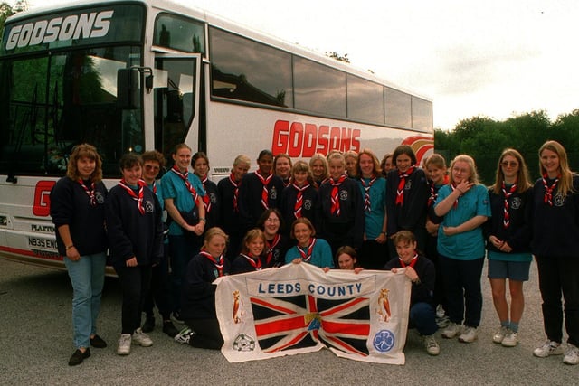 Leeds County Guides were heading to camp in Austria.