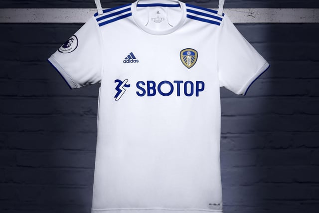Leeds United's brand new home shirt revealed.