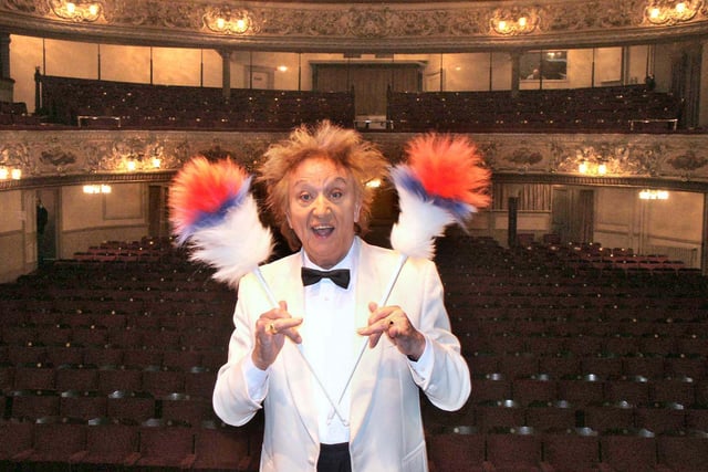 Ken Dodd at his second home - the Grand Theatre Blackpool