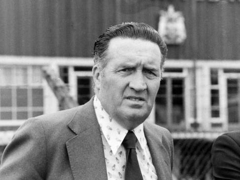 Jock Stein at Elland Road.
