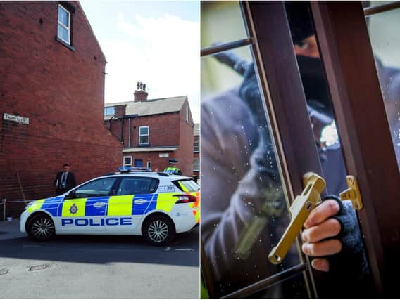 The nine Leeds areas with the most recorded burglaries in June 2020