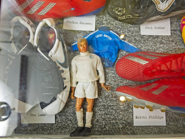Leeds United memorabilia.