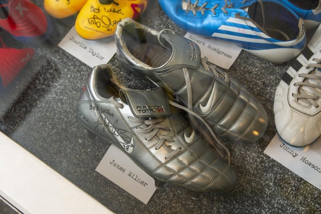 James Milner's boots.