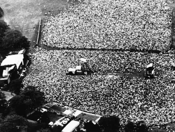 Enjoy these memories from Madonna's concert at Roundhay Park in August 1987. Were you among the crowd?