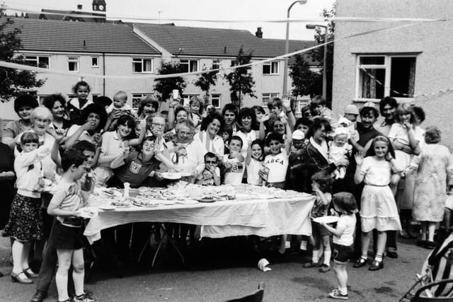 This street party was held on Holborn View in Woodhouse.
