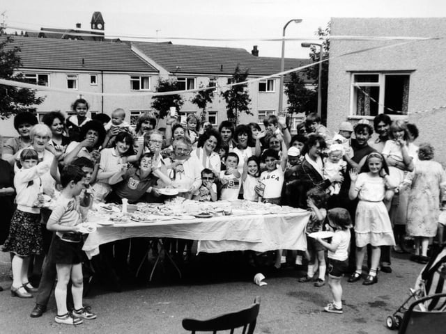 This street party was held on Holborn View in Woodhouse.