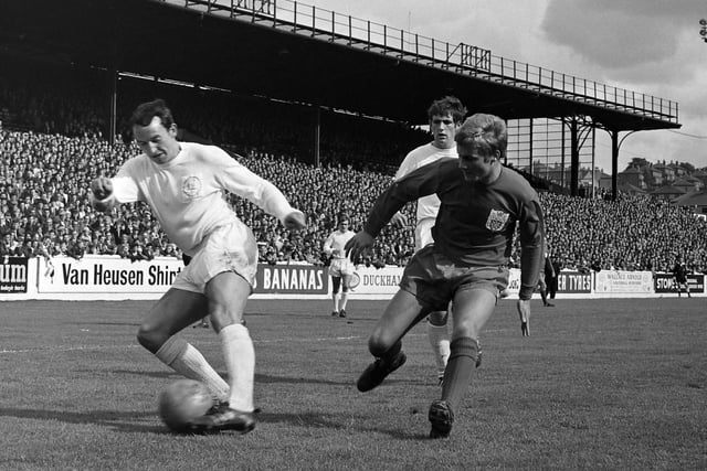 Action from Elland Road as Leeds United beat Fulham thanks to a brace from Rod Belfitt.