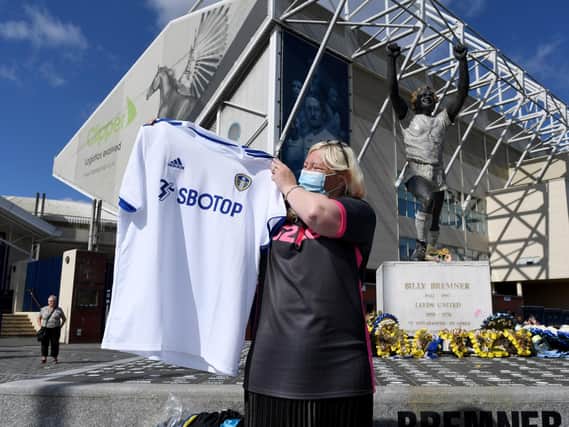 Mandy Grainger pictured with the new shirt