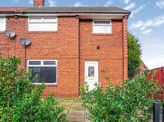 This 1950s, semi-detached three bed property is on the market for £90,000. In need of updating and refurbishment, it offers massive potential, with a conservatory, gas central heating and much more.