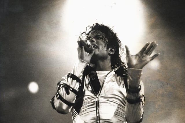 His set list included Smooth Criminal, Dirty Diana, Billie Jean and featured his moon walk.