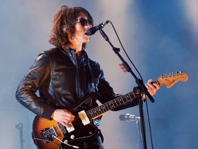 Lead singer of the Arctic Monkeys Alex Turner in August 2009. Picture By Simon Hulme.