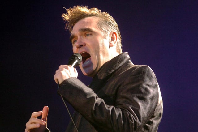 Morrissey, who came to fame as frontman of The Smiths, played Leeds Festival back on 29 August 2004. Photo: Dan Oxtoby