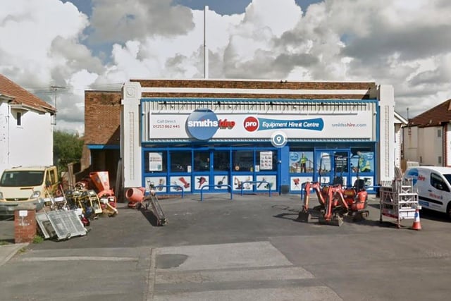 Blockbuster Thornton was taken over by Smiths Hire Centre