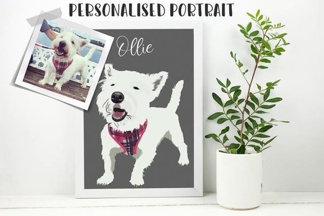 Kirsty Shaw from Layton sells personalised pet portraits, printable wall art and TV/film quote prints. 

www.etsy.com/shop/mylittleprettyprints