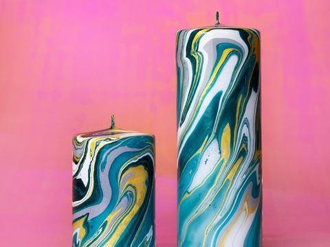Beckie Hardy from Poulton sells marbled candles, and will soon be branching out to handmade homewares. 

www.etsy.com/shop/sugardancegang