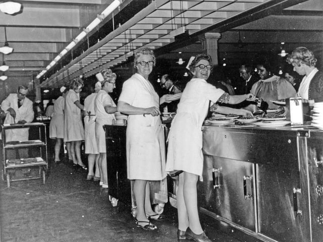 The Burton canteen. Year unknown