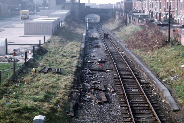 Deepdale Station, Preston Feb 1975