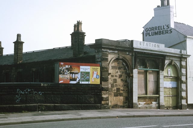 Deepdale station, Preston Feb 1975